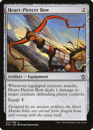 Heart-Piercer Bow [Khans of Tarkir] | Cards and Coasters CA