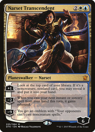 Narset Transcendent [Dragons of Tarkir] | Cards and Coasters CA