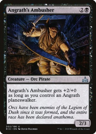 Angrath's Ambusher [Rivals of Ixalan] | Cards and Coasters CA