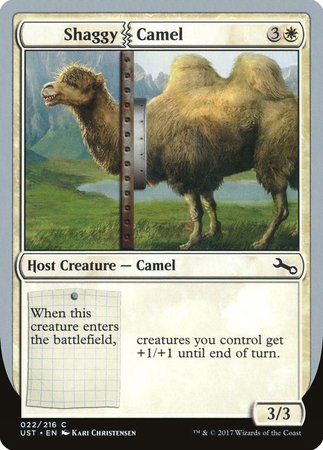 Shaggy Camel [Unstable] | Cards and Coasters CA