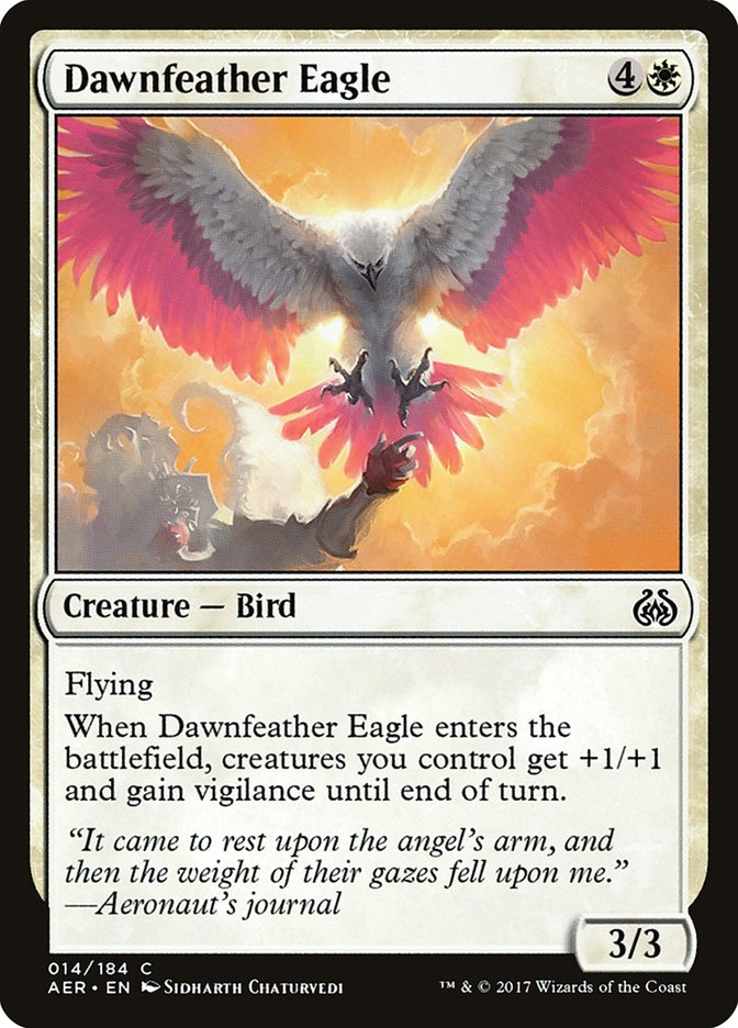 Dawnfeather Eagle [Aether Revolt] | Cards and Coasters CA