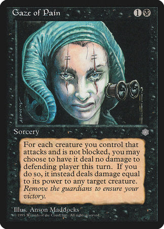 Gaze of Pain [Ice Age] | Cards and Coasters CA