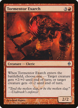 Tormentor Exarch [New Phyrexia] | Cards and Coasters CA