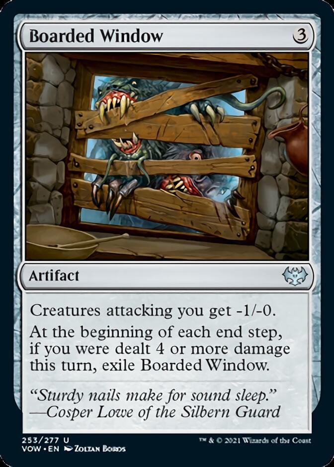 Boarded Window [Innistrad: Crimson Vow] | Cards and Coasters CA