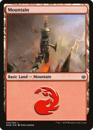 Mountain [War of the Spark] | Cards and Coasters CA