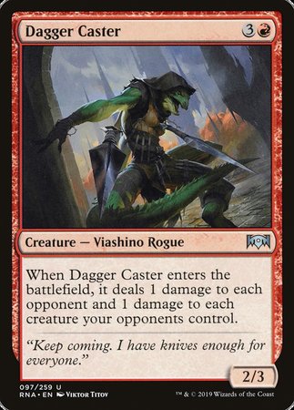 Dagger Caster [Ravnica Allegiance] | Cards and Coasters CA