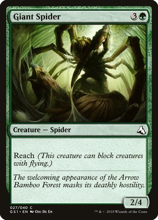 Giant Spider [Global Series Jiang Yanggu & Mu Yanling] | Cards and Coasters CA