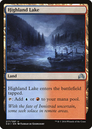 Highland Lake [Shadows over Innistrad] | Cards and Coasters CA