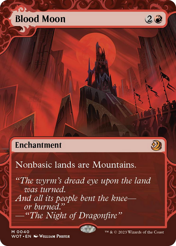 Blood Moon [Wilds of Eldraine: Enchanting Tales] | Cards and Coasters CA