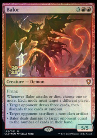 Balor [Commander Legends: Battle for Baldur's Gate Prerelease Promos] | Cards and Coasters CA