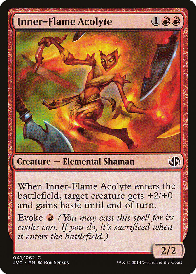 Inner-Flame Acolyte [Duel Decks Anthology] | Cards and Coasters CA