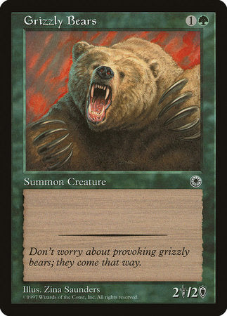 Grizzly Bears [Portal] | Cards and Coasters CA