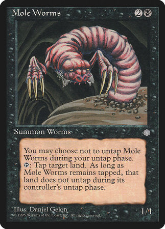 Mole Worms [Ice Age] | Cards and Coasters CA