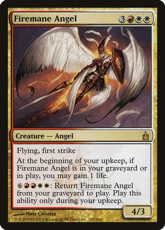 Firemane Angel [Ravnica: City of Guilds] | Cards and Coasters CA