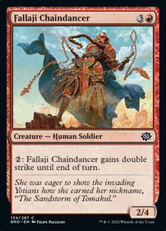 Fallaji Chaindancer [The Brothers' War] | Cards and Coasters CA