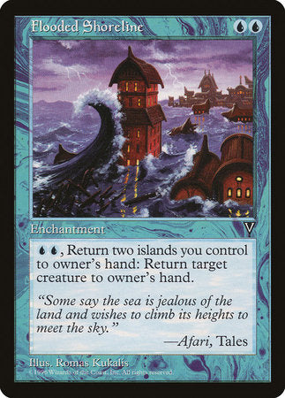 Flooded Shoreline [Visions] | Cards and Coasters CA