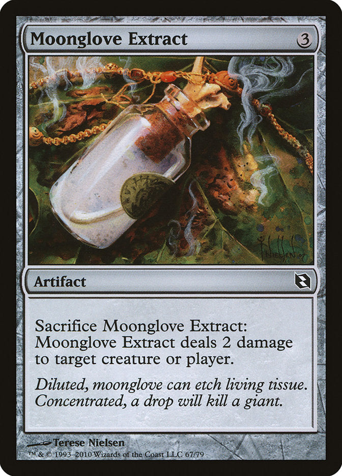 Moonglove Extract [Duel Decks: Elspeth vs. Tezzeret] | Cards and Coasters CA