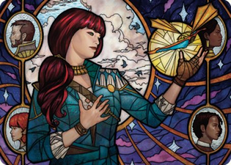 Jhoira, Ageless Innovator Art Card [Dominaria United Art Series] | Cards and Coasters CA