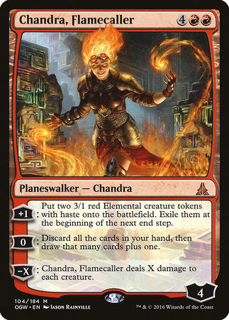 Chandra, Flamecaller [Oath of the Gatewatch] | Cards and Coasters CA