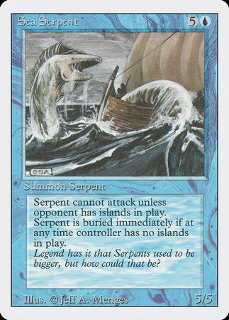 Sea Serpent [Revised Edition] | Cards and Coasters CA