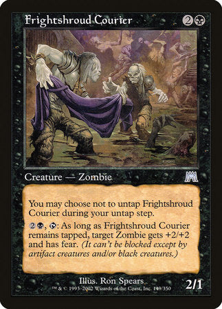 Frightshroud Courier [Onslaught] | Cards and Coasters CA