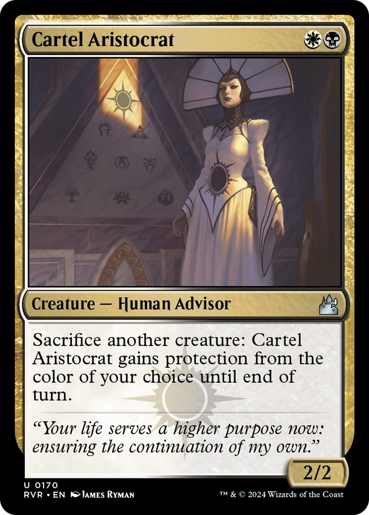 Cartel Aristocrat [Ravnica Remastered] | Cards and Coasters CA