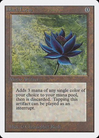 Black Lotus [Unlimited Edition] | Cards and Coasters CA