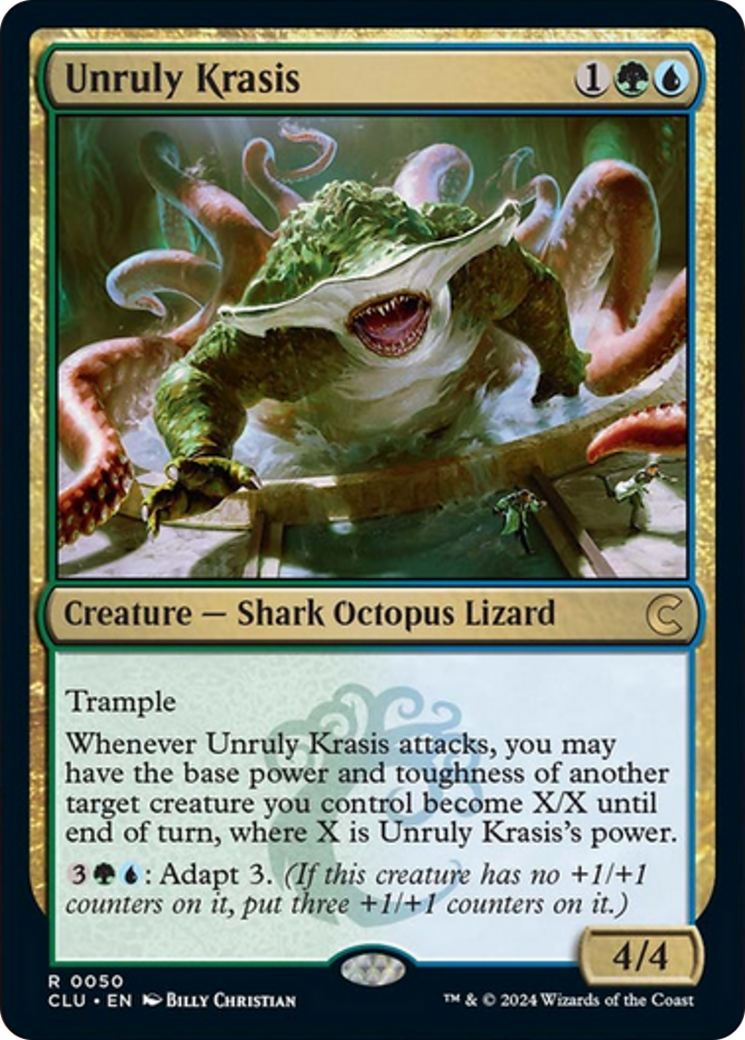 Unruly Krasis [Ravnica: Clue Edition] | Cards and Coasters CA