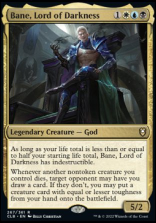 Bane, Lord of Darkness [Commander Legends: Battle for Baldur's Gate] | Cards and Coasters CA