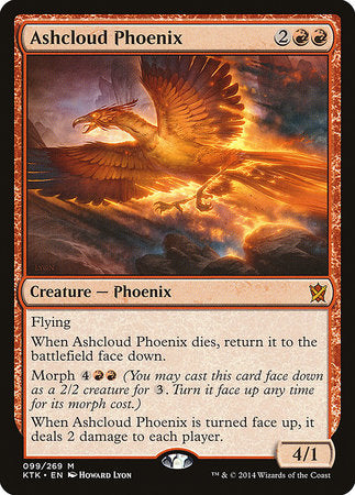 Ashcloud Phoenix [Khans of Tarkir] | Cards and Coasters CA