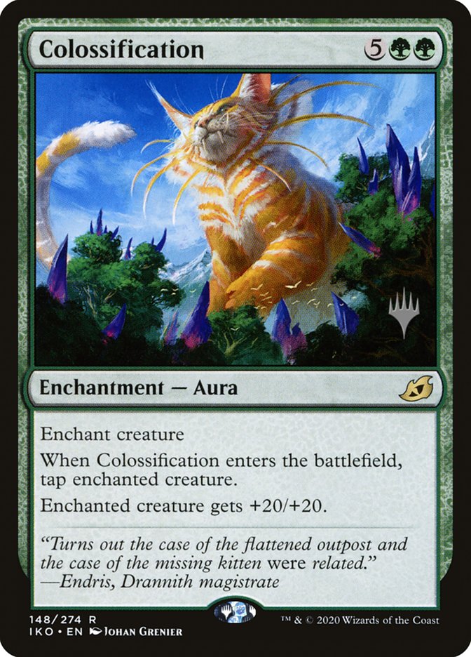 Colossification (Promo Pack) [Ikoria: Lair of Behemoths Promos] | Cards and Coasters CA