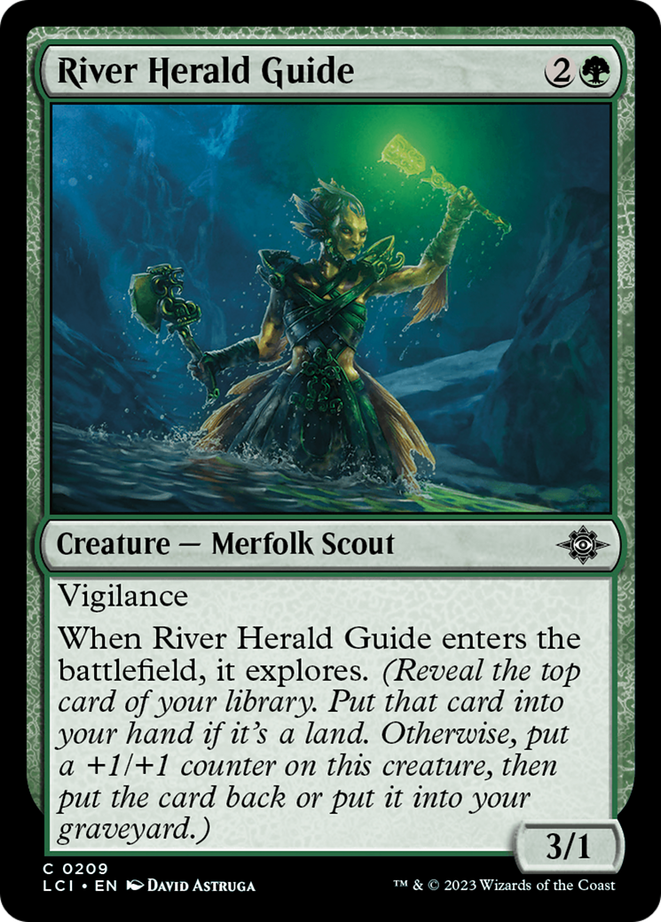 River Herald Guide [The Lost Caverns of Ixalan] | Cards and Coasters CA