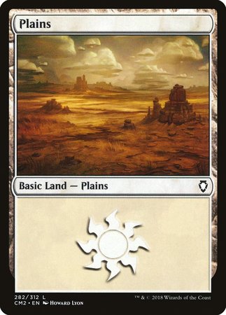 Plains (282) [Commander Anthology Volume II] | Cards and Coasters CA