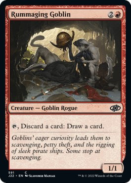 Rummaging Goblin [Jumpstart 2022] | Cards and Coasters CA