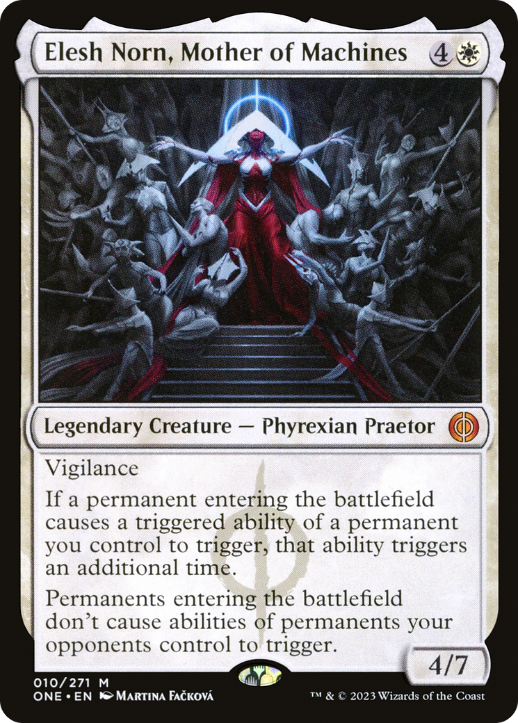 Elesh Norn, Mother of Machines [Phyrexia: All Will Be One] | Cards and Coasters CA