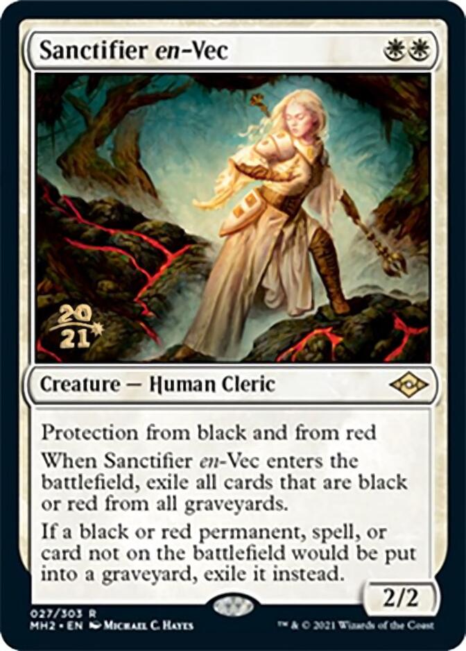 Sanctifier en-Vec [Modern Horizons 2 Prerelease Promos] | Cards and Coasters CA