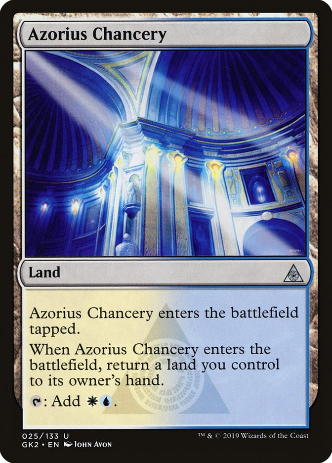 Azorius Chancery [Ravnica Allegiance Guild Kit] | Cards and Coasters CA