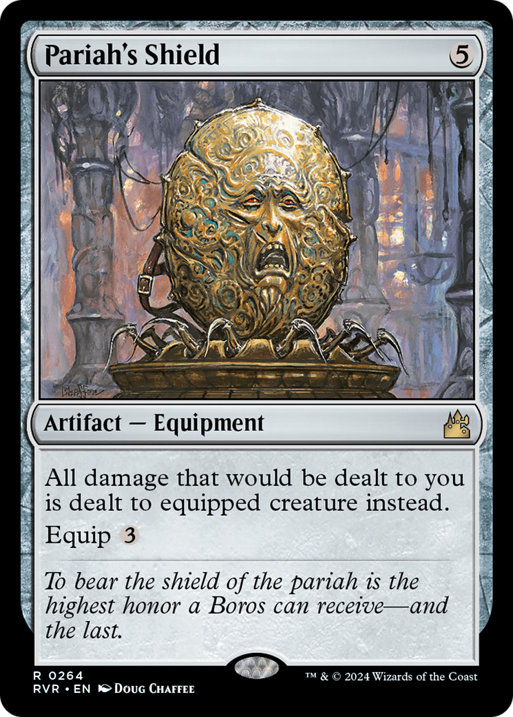 Pariah's Shield [Ravnica Remastered] | Cards and Coasters CA