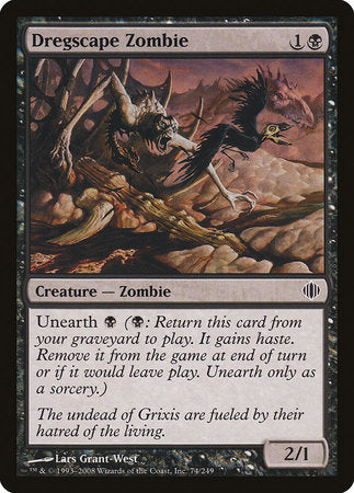 Dregscape Zombie [Shards of Alara] | Cards and Coasters CA