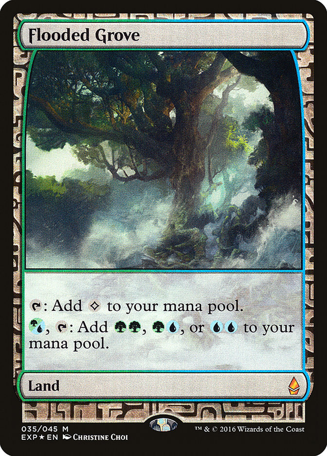 Flooded Grove [Zendikar Expeditions] | Cards and Coasters CA