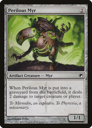 Perilous Myr [Scars of Mirrodin] | Cards and Coasters CA
