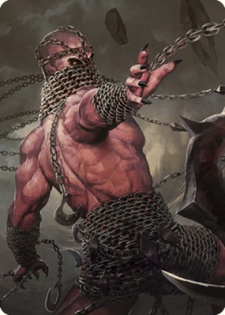 Chain Devil Art Card [Commander Legends: Battle for Baldur's Gate Art Series] | Cards and Coasters CA