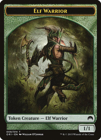 Elf Warrior Token [Magic Origins Tokens] | Cards and Coasters CA