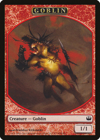 Goblin Token [Duel Decks: Knights vs. Dragons Tokens] | Cards and Coasters CA