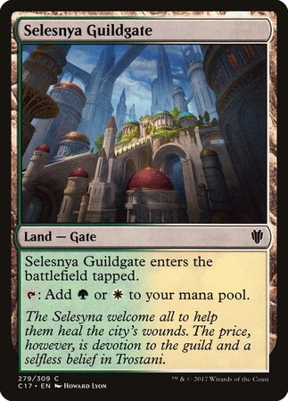 Selesnya Guildgate [Commander 2017] | Cards and Coasters CA