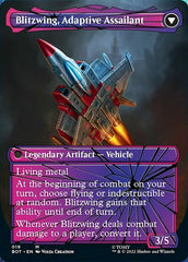 Blitzwing, Cruel Tormentor // Blitzwing, Adaptive Assailant (Shattered Glass) [Universes Beyond: Transformers] | Cards and Coasters CA