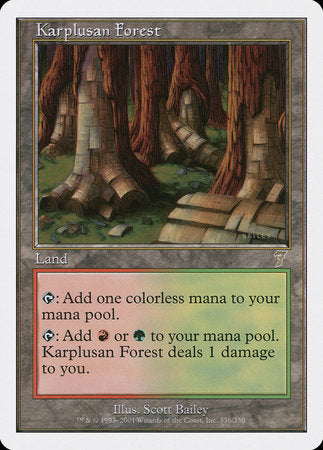 Karplusan Forest [Seventh Edition] | Cards and Coasters CA