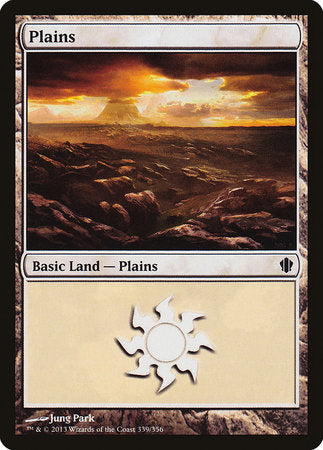 Plains (339) [Commander 2013] | Cards and Coasters CA