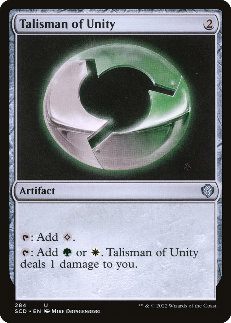 Talisman of Unity [Starter Commander Decks] | Cards and Coasters CA