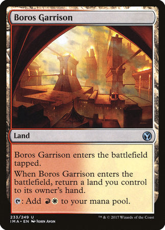 Boros Garrison [Iconic Masters] | Cards and Coasters CA
